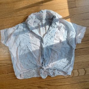Madewell Tie Button Down